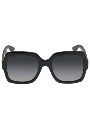 Gucci Grey Square Ladies Sunglasses GG0036SN 001 54