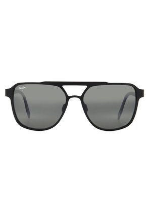 Maui Jim 2nd Reef Nuetral Grey Navigator Mens Sunglasses 607-02 59