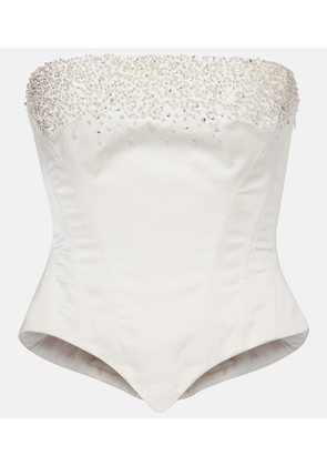 Clio Peppiatt Evie beaded corset