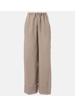 The Row Enea wide-leg pants