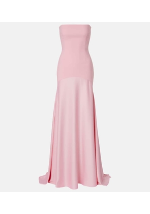 Solace London Alessandra satin gown