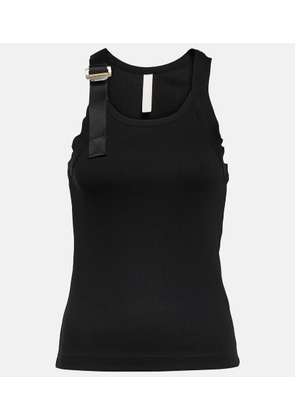 Dion Lee Safety Slider cotton-blend tank top