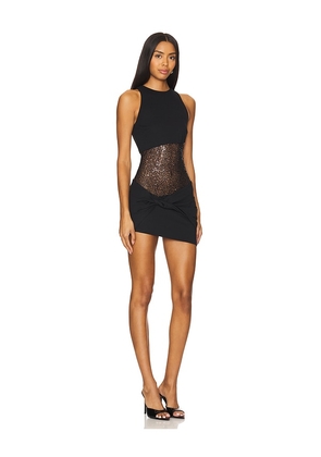 Camila Coelho Soraia Mini Dress in Black. Size M. Also in L, S, XL, XS, XXS.