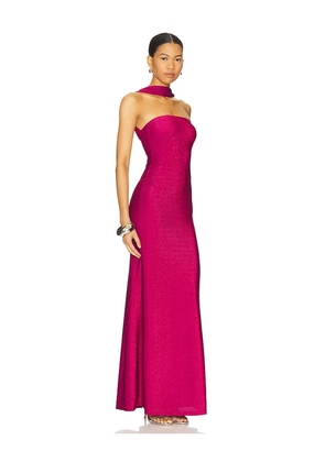 DELFI Mica Maxi Dress in Pink. Size L. Also in M, S, XL, XS.