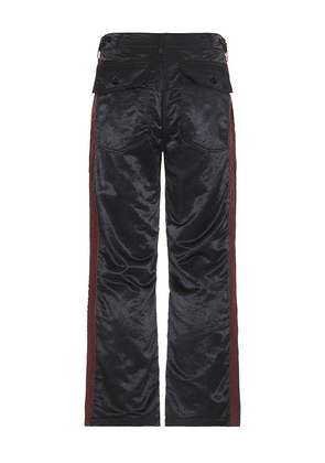 Beams Plus Mil Utility Dress Trousers in Black. Size L. Also in S, XL.