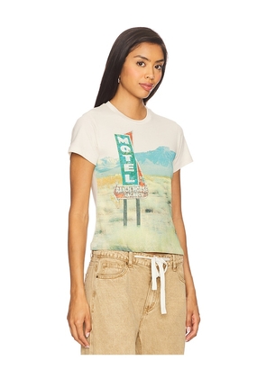 DAYDREAMER Motel Ranch House Vintage Tee in Green. Size L. Also in M, S, XL, XS.
