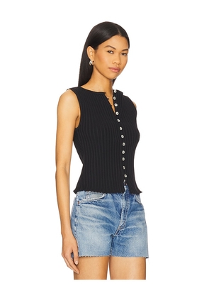 Free People Tilly Vest in Black. Size M. Also in L, S, XL.