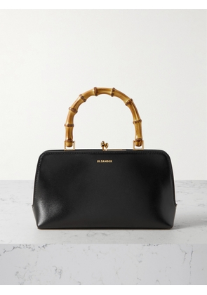 Jil Sander - Goji Mini Bamboo Leather Tote - Black - One size