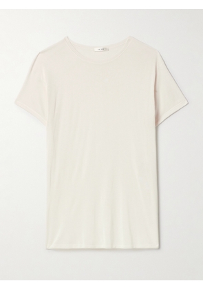 The Row - Kota Jersey T-shirt - Ivory - x small,small,medium,large,x large