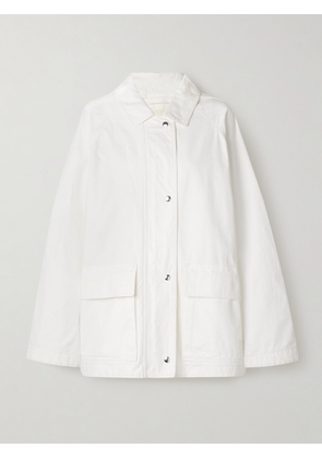 The Row - Elodianna Cotton-canvas Jacket - White - US0,US2,US4,US6,US8,US10,US12