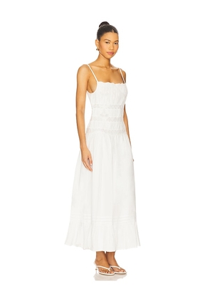 Tularosa Ilana Maxi Dress in White. Size L. Also in M, S, XL, XS, XXS.
