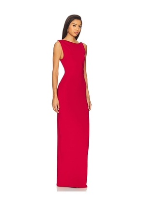 superdown Avya Maxi Dress in Red. Size L. Also in M, S, XL.