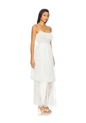 Tularosa Winona Maxi Dress in Ivory. Size L. Also in M, S, XL, XS, XXS.