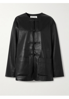 RÓHE - Oversized Leather Jacket - Black - FR 34,FR 36,FR 38,FR 40,FR 42,FR 44