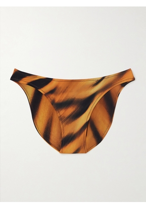 SKIMS - + Roberto Cavalli Signature Swim Mid-coverage Briefs - Tiger Face - Multi - XXS,XS,S,M,L,XL,2XL
