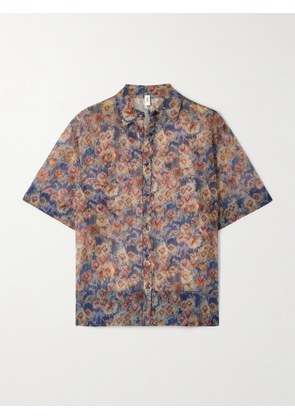 SIR. - Fiore Floral-print Silk-organza Shirt - Multi - 00,0,1,2,3,4