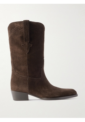 Paris Texas - Hilda Suede Ankle Boots - Brown - IT36,IT36.5,IT37,IT37.5,IT38,IT38.5,IT39,IT39.5,IT40,IT40.5,IT41,IT41.5,IT42