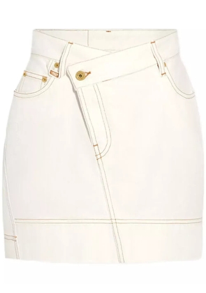 Jacquemus La jupe de-Nîmes mini skirt - Neutrals