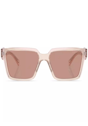 Prada Eyewear square-frame tinted sunglasses - Pink