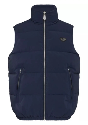 Philipp Plein down gilet - Blue