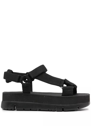 Camper Oruga Up platform sandals - Black