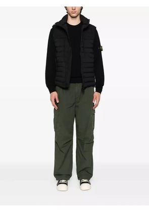 Stone Island quilted high-neck vest - Black