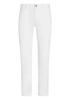 Zegna Roccia mid-rise skinny jeans - White