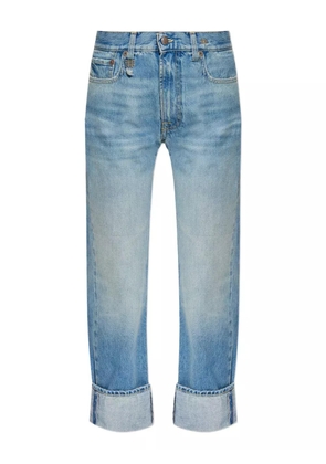 R13 folded-edge jeans - Blue
