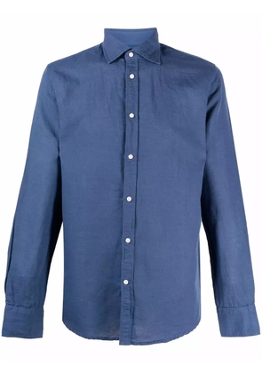 Deperlu Flynn long-sleeve shirt - Blue