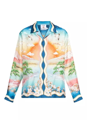 Casablanca silk shirt - 01 TENNIS CLUB