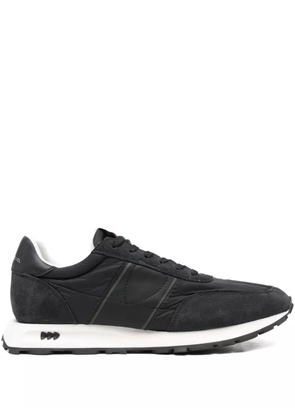 Philippe Model Paris Tour panelled suede sneakers - Black