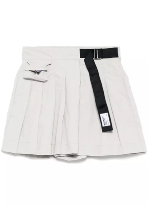Musium Div. belted shorts - Grey