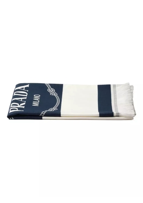 Prada cotton towel - White