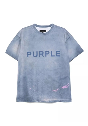 Purple Brand cotton t-shirt - Blue