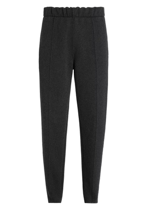 Zegna elasticated cashmere-blend trousers - Grey