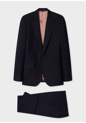 Paul Smith The Mayfair - Dark Navy Wool 'A Suit To Travel In' Blue