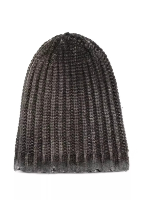 Avant Toi ribbed beanie - Grey