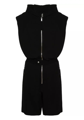 Thom Krom hooded cotton jumpsuit - Black