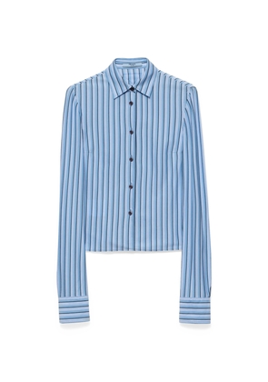Prada Cotton Piqué Striped Shirt