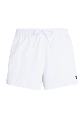 Emporio Armani Logo Swim Trunks