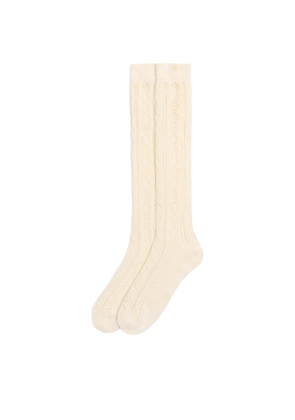 Valentino Pointelle-Knit Socks