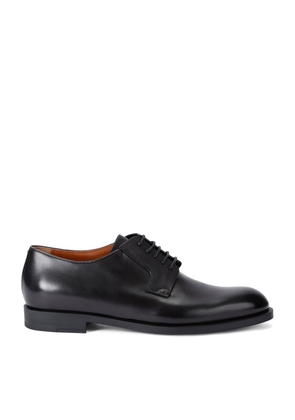 Zegna Leather Classic Flex Derby Shoes