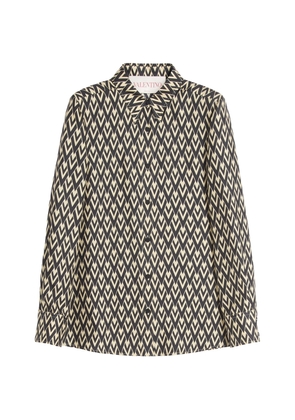 Valentino Silk Logo Shirt