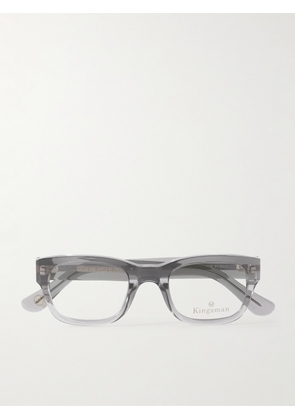 Kingsman - Cutler and Gross 0868 Square-Frame Acetate Optical Glasses - Men - Neutrals
