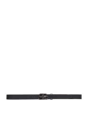Balenciaga Leather Bb Belt
