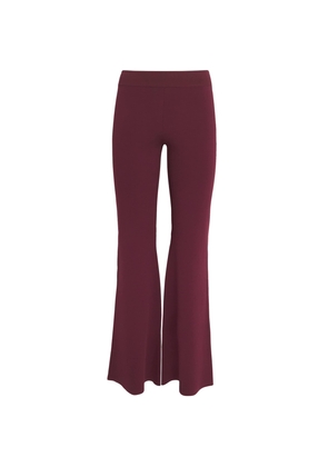 Stella McCartney Knit Flared Trousers