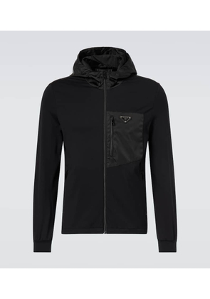 Prada Technical cotton-blend jacket