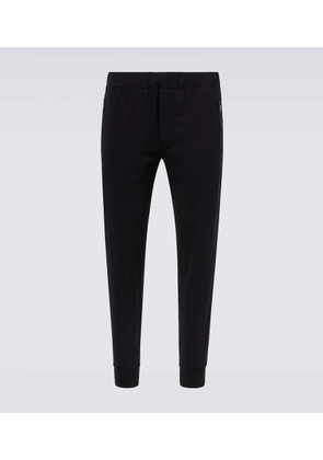 Prada Technical cotton-blend slim pants