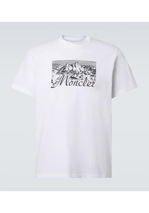 Moncler Logo cotton jersey T-shirt