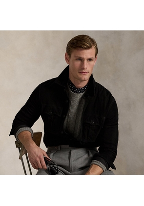 Suede Utility Shirt Jacket